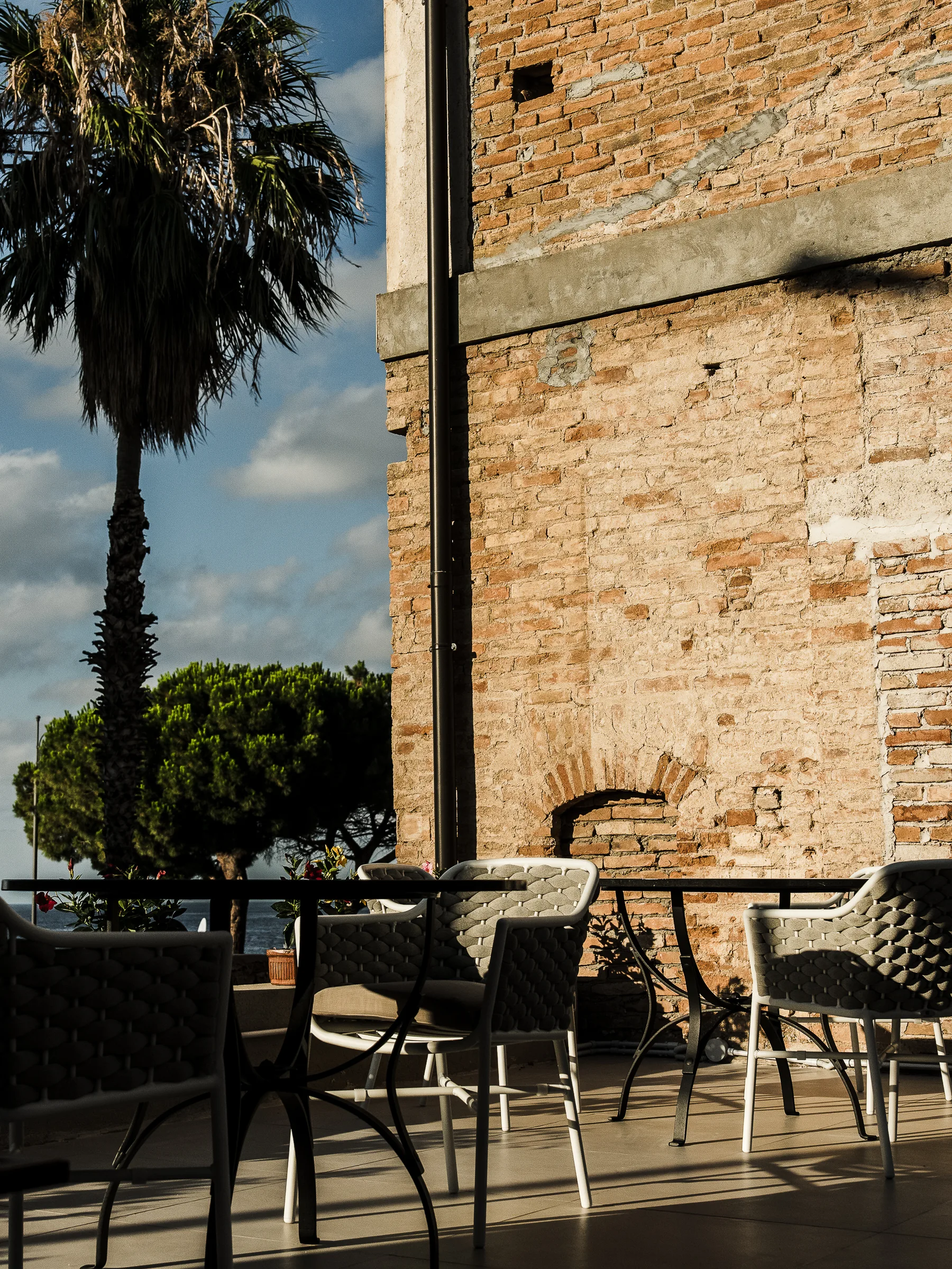La terrazza del ristorante